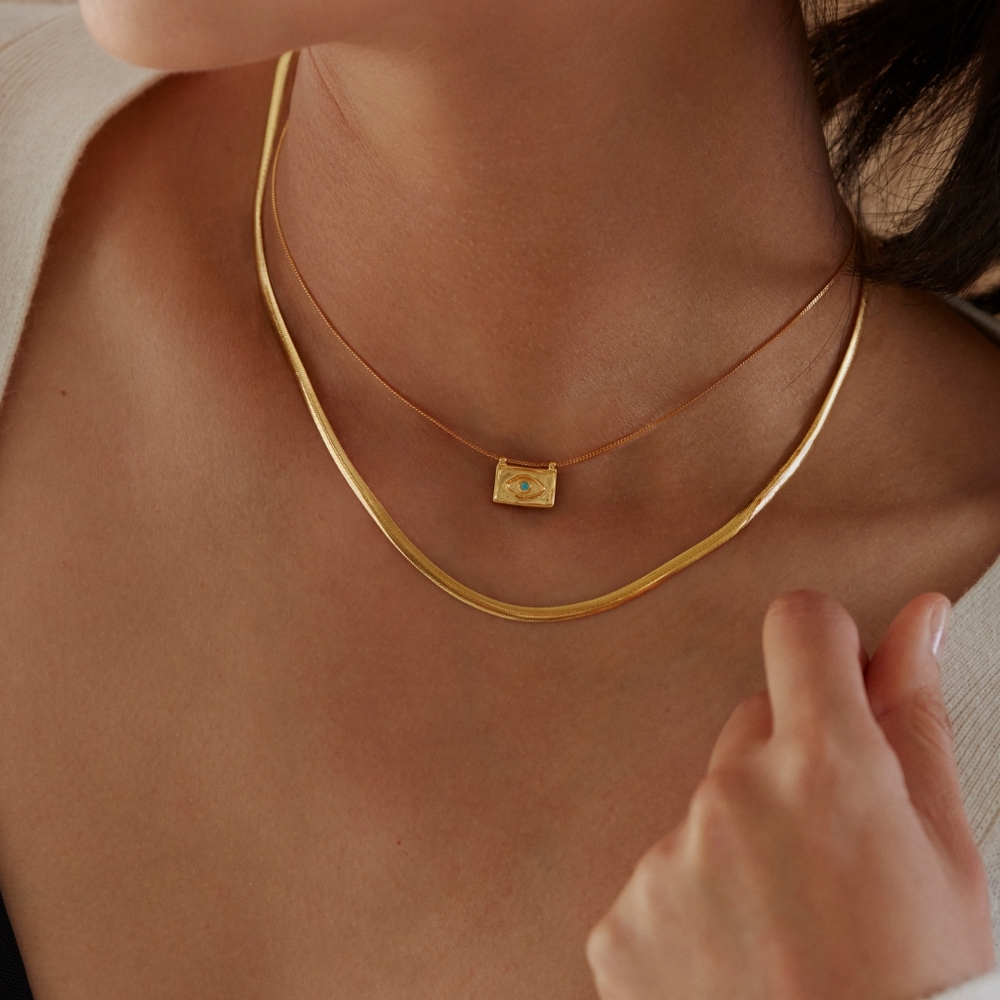 Monica Vinader Snake Chain necklace